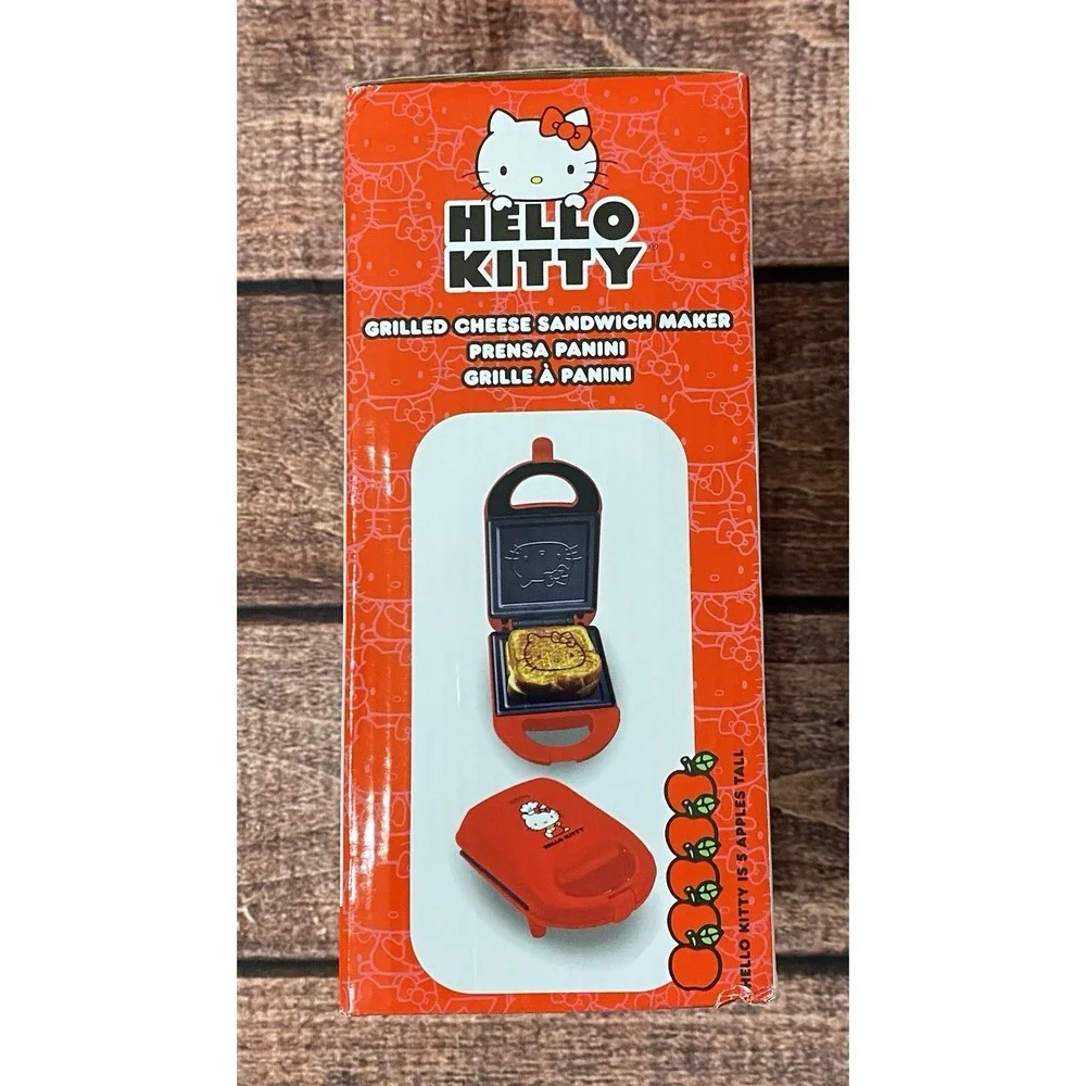 Hello Kitty Grilled Cheese Maker Non-Stick Sandwich Press Uncanny Brands New